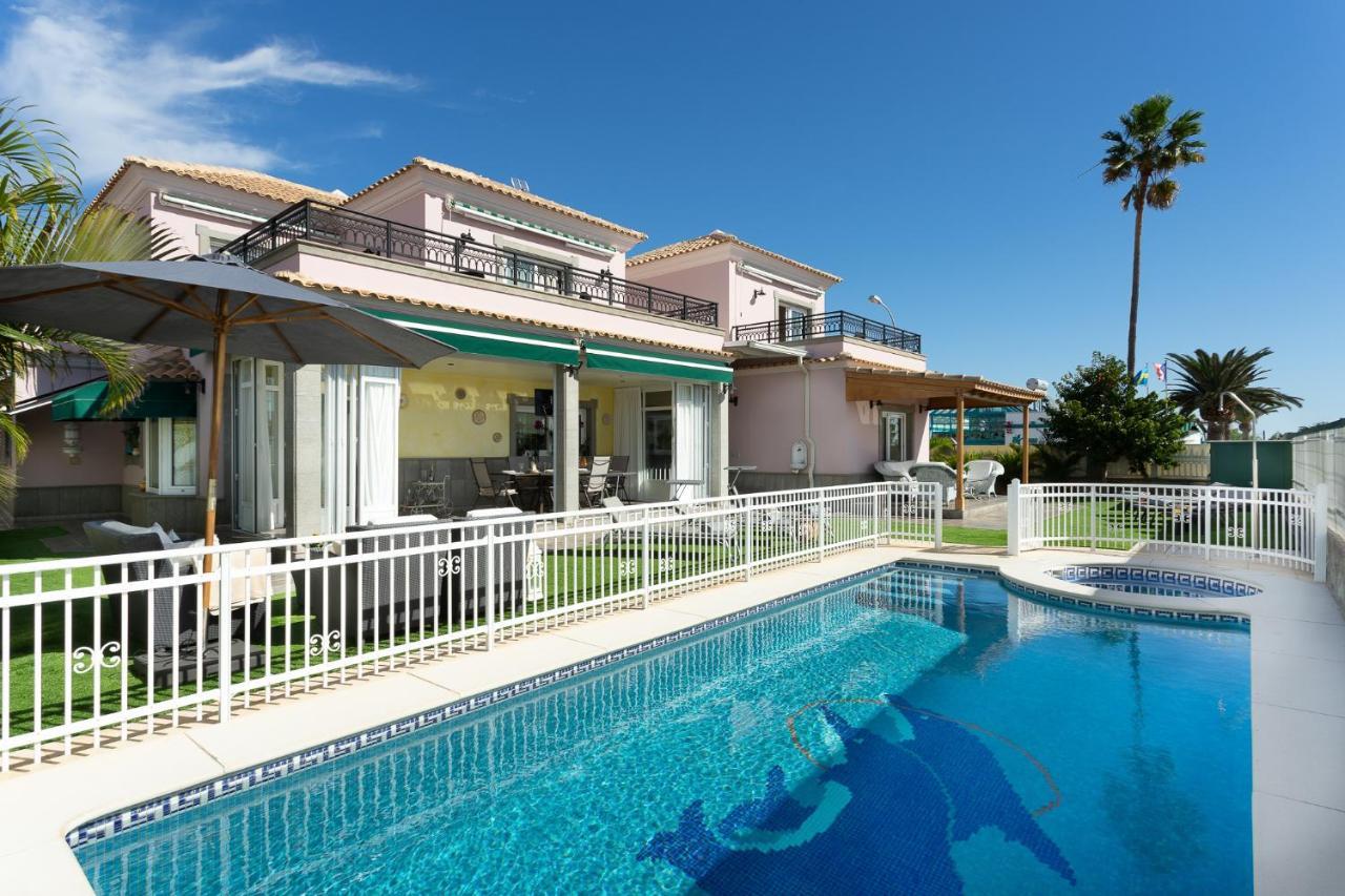 Villa Dalara Maspalomas, Private Pool And Jacuzzi Маспаломас Екстериор снимка