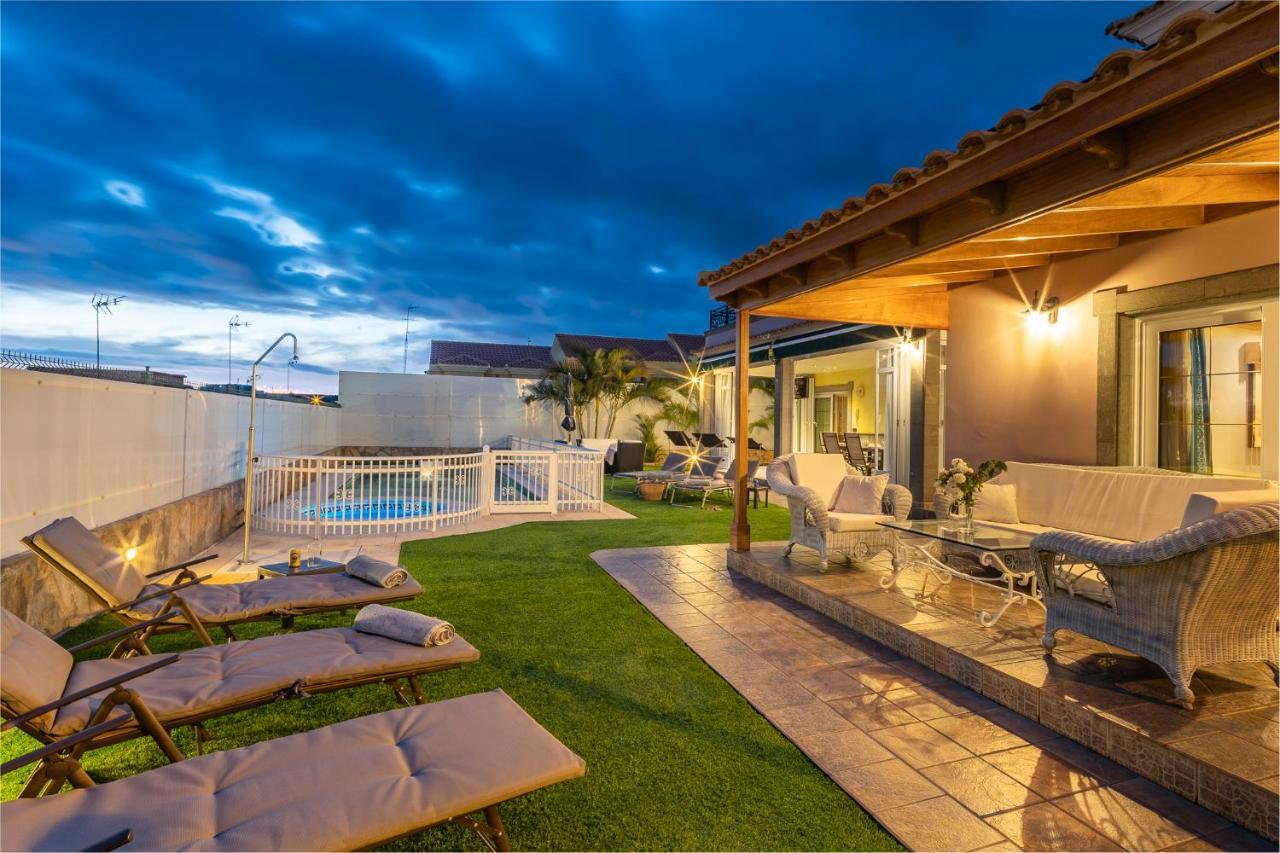 Villa Dalara Maspalomas, Private Pool And Jacuzzi Маспаломас Екстериор снимка