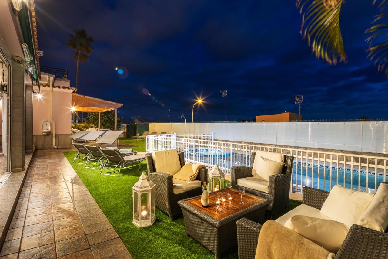 Villa Dalara Maspalomas, Private Pool And Jacuzzi Маспаломас Екстериор снимка